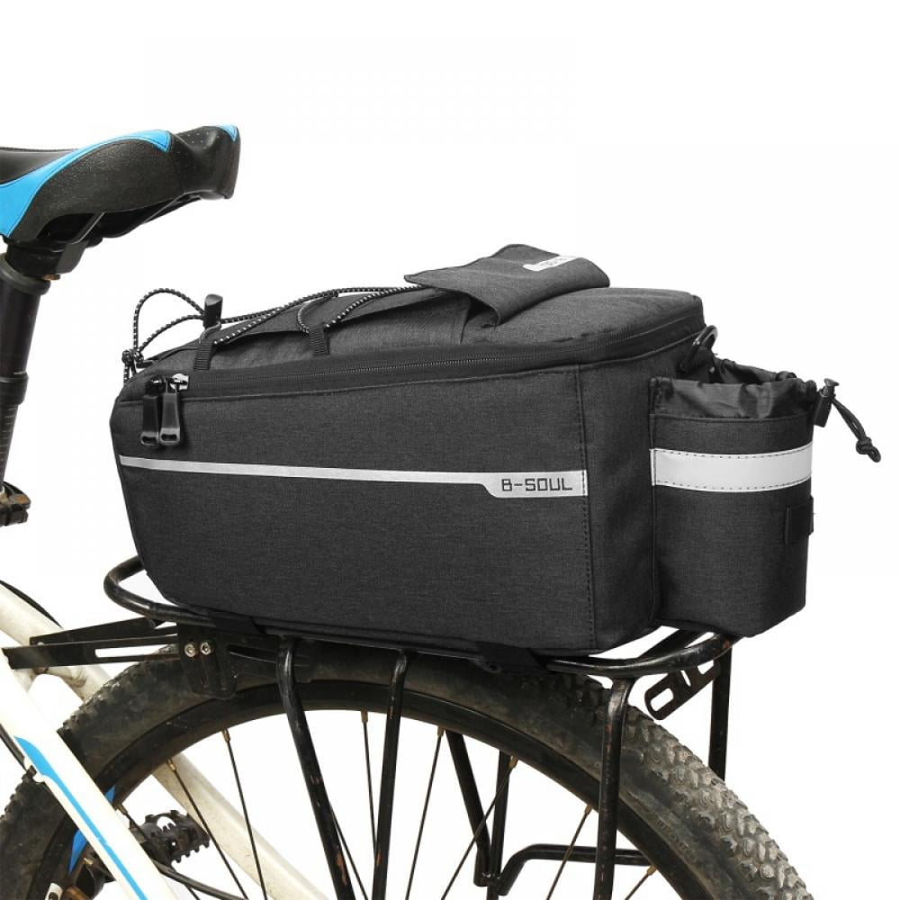 Bike Trunk Bag Bicycle Rack Rear Carrier Bag Commuter Bike Luggage Bag