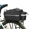 thumbnail image 1 of Bike Trunk Bag Bicycle Rack Rear Carrier Bag Commuter Bike Luggage Bag Pannier, 1 of 11