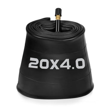 20x4inch Inner Tube for Fat Tire Bikes with Schrader Valve, 1 Pack
