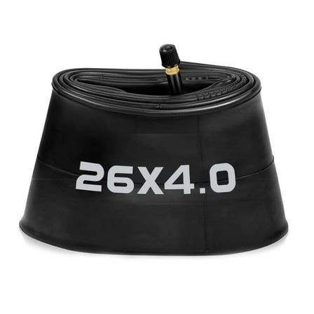 Bike Tube 1 Piece of 26x4in Inner Tube for Fat Tire Electric Bike with Schrader Valve