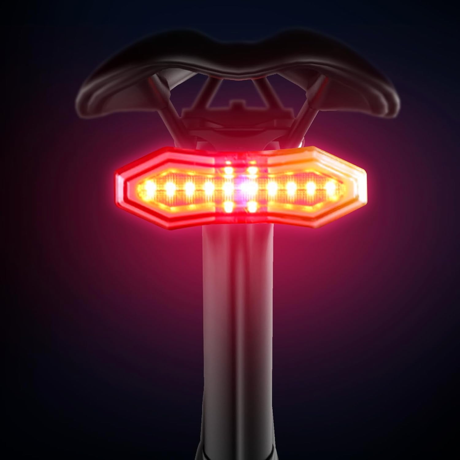 Bike Turn Signals,Bright Bicycle Turn Signals Front Back IPX5