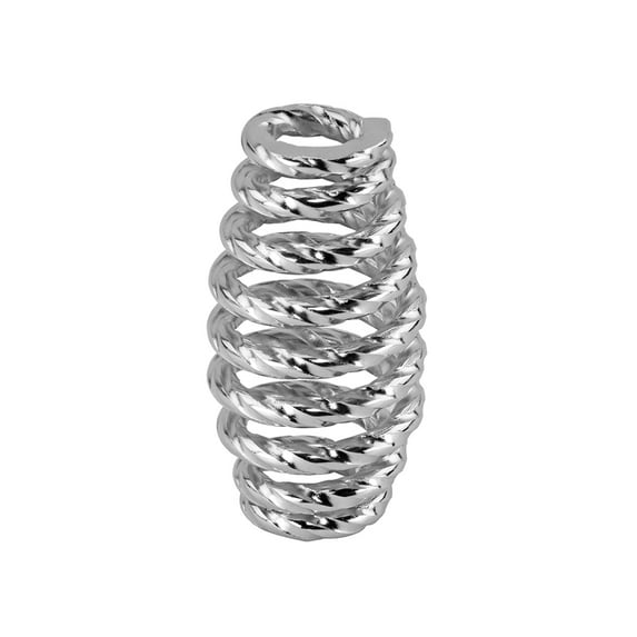 Bike Twisted Spring Fork Spring Chrome.