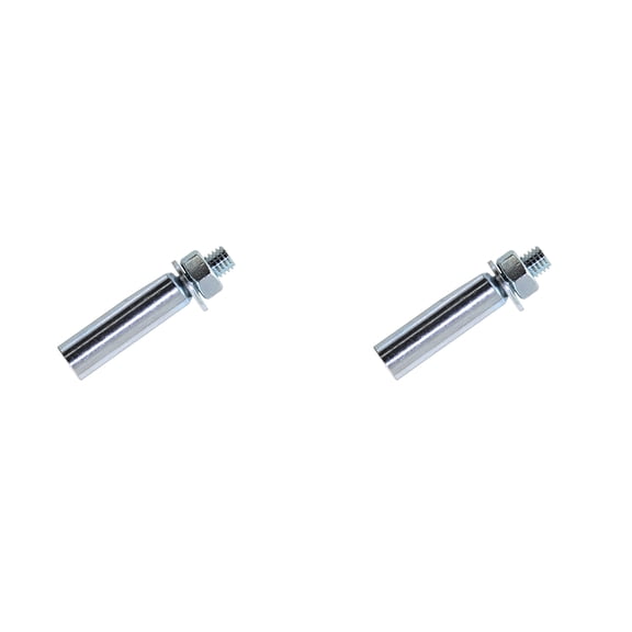 Bike Two Cutter Pin W/Nut 9.mm/42mm.