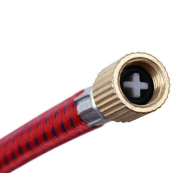 Bike Tyre Air Pump Inflator Replacement Extension Hose For Schrader Best S5D6