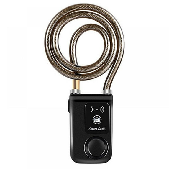 Bike U Lock with Cable - Via Velo Bike Lock Heavy Duty Bicycle U-Lock, Cable with Mounting Bracket for Road Bike Mountain Bike