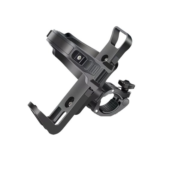 Bike Water Bottle Holder 360 Degrees Rotation Black Cup Holder Drinking Bottle Holder Fit Bike Electric Scooter Mountain Bike