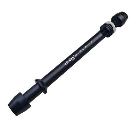 Bike Wheel Hub Axle Platform Barrel Shaft Rod Durable Aluminum Alloy Solid Shaft Lever Bike Rear Hub Shaft for Mountain Bikes Spare Parts M12x148mmxP1.0