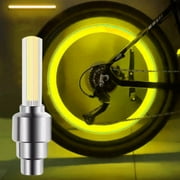 Bike Wheel Lights, Rechargeable LED Spoke Tire Lights for Night Riding Safety, Easy-Install Flashing Wheel Illuminations, 2.36x0.59in