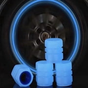Bike Wheel Reflectors Luminous Tire Caps in the Dark Reflective Wheel Skins for Car Motorcycle Bike Truck Easy Installation Durable Wear Resistant Safety Visibility Bright Protection