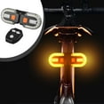thumbnail image 1 of Bike Wireless LED Turn Signal Tail Light, USB Rechargeable Remote Control Bicycle Rear Light, Waterproof LED Cycling Turn Signal for Mountain & Road Bikes, 1 of 8
