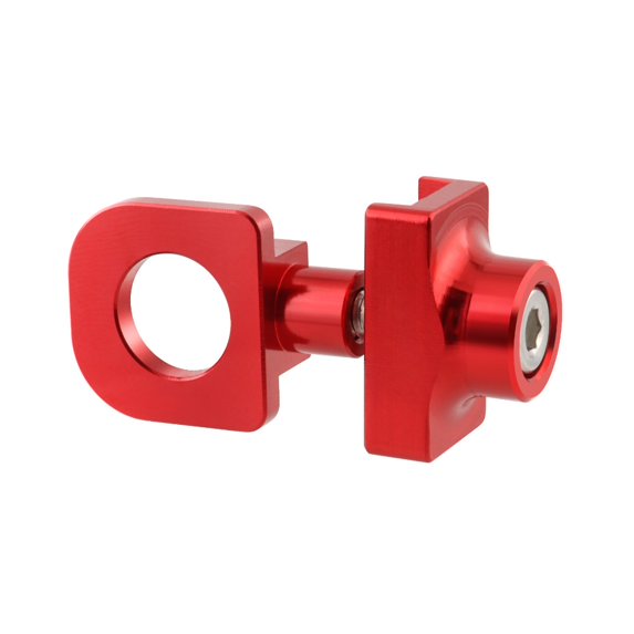 Bike for BMX Fixie Aluminum Alloy Adjuster Bolt Tensioner Fastener Bicycle Chain Bolt Screw RED