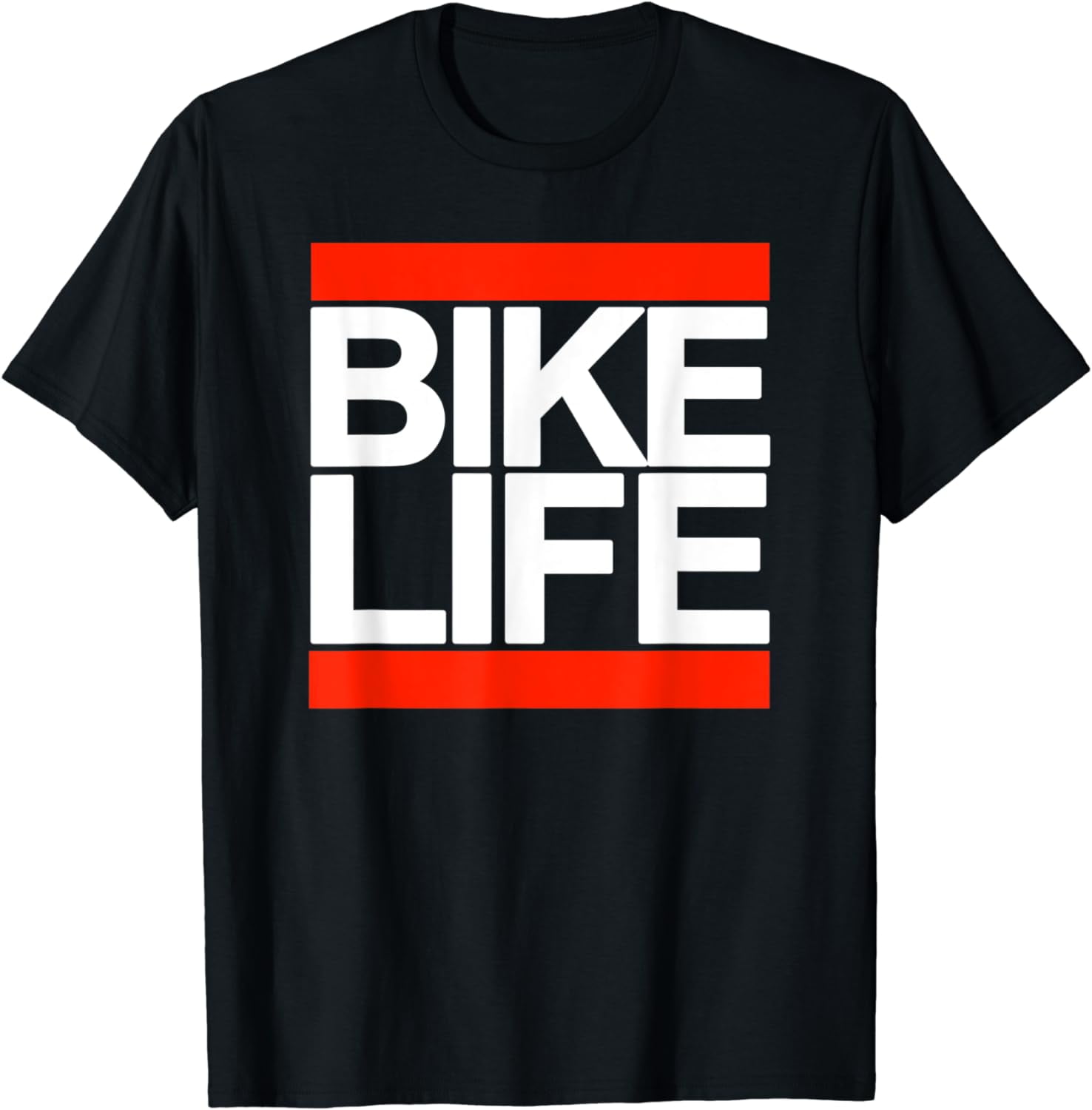 Bike life bold biking t-shirt - Walmart.com