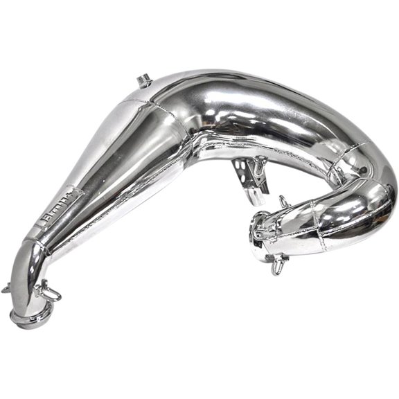Bikeman Performance 01-122-C Performance Single Pipe - Ceramic Chrome