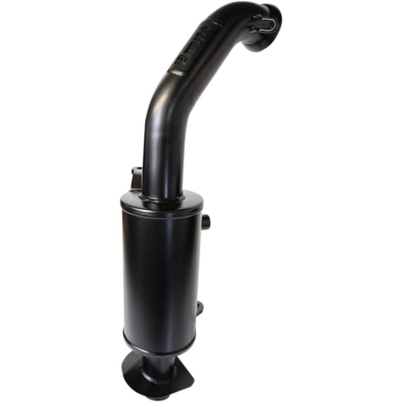 BikeMan Performance 02-228PL Powder Lite Muffler - Black