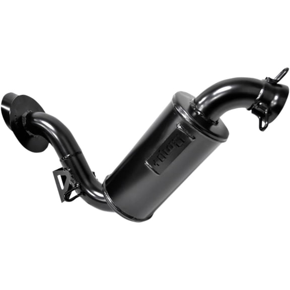 BikeMan Performance 02-320PL Powder Lite Muffler - Black