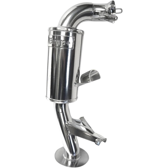Bikeman Performance 02-325PL-C Powder Lite Muffler - Ceramic Chrome