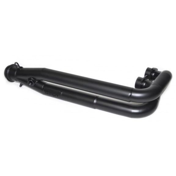 BikeMan Performance 18-301-CB 2-Into-1 Header - Ceramic Black