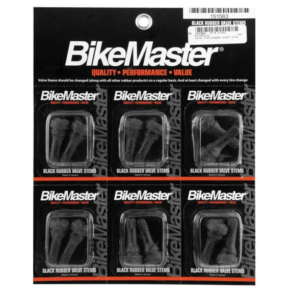 BikeMaster 03-36-50 Rubber Valve Stems