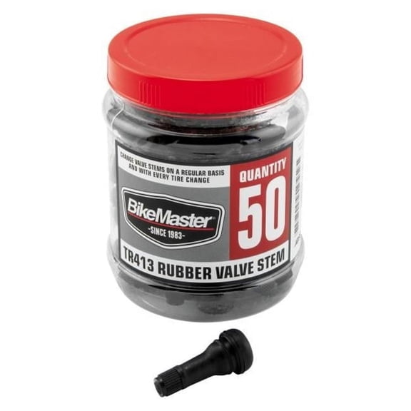 BikeMaster 03-36-50 Valve Stem Tr413 Rubber Tub/50