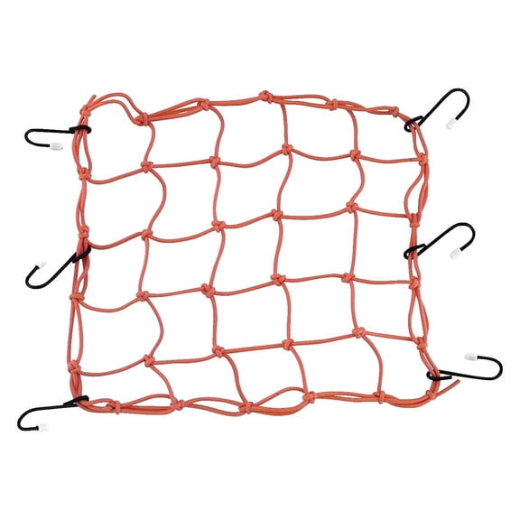 BikeMaster 100006 - Orange Stretch Cargo Net