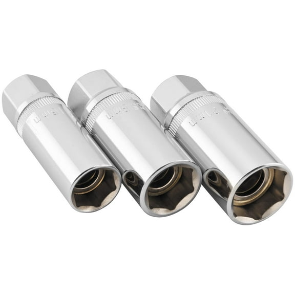 BikeMaster 15-001621 Magnetic Spark Plug Socket Set