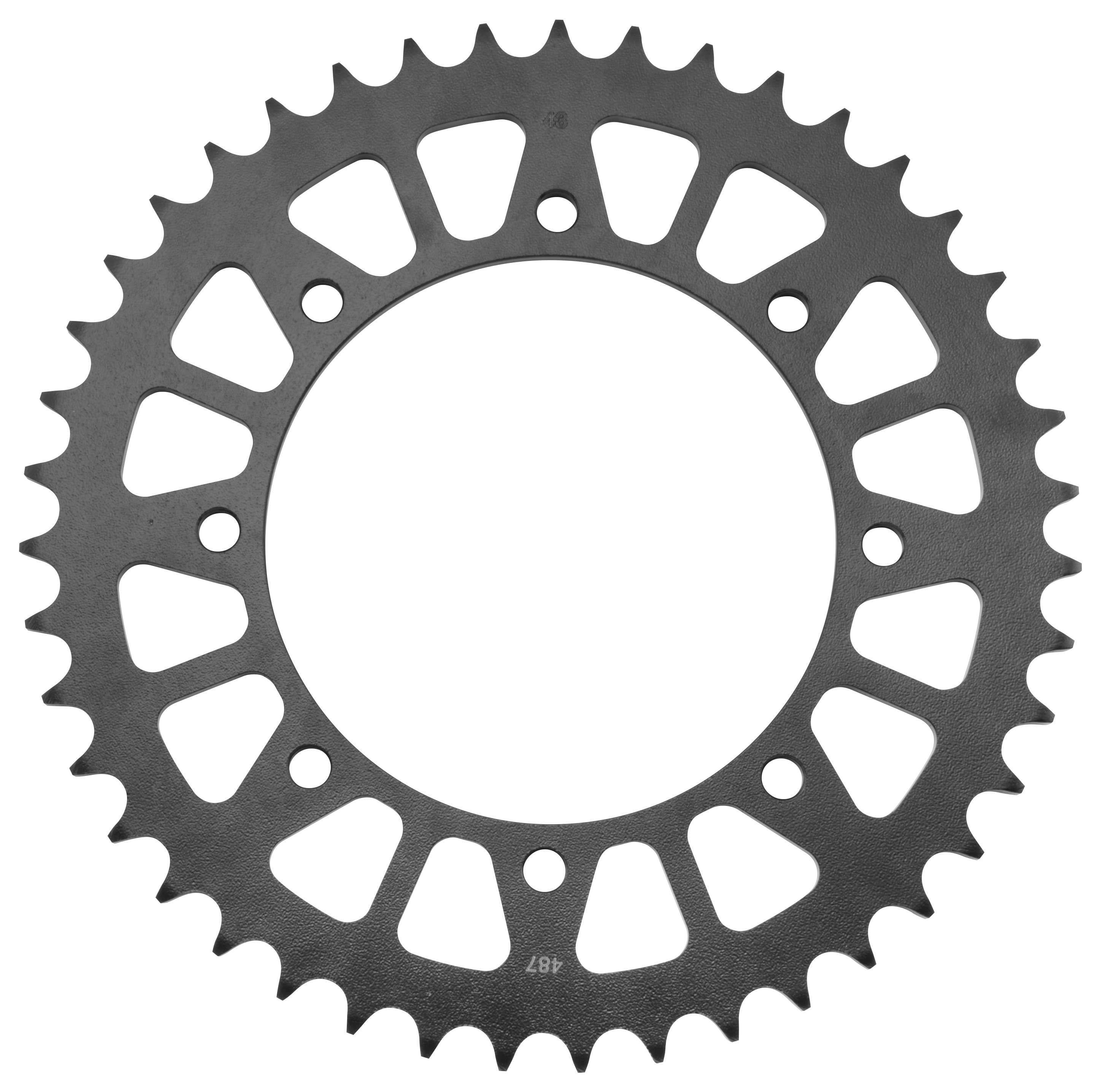 BikeMaster 250 498 44 Steel Rear Sprocket - 44T - Walmart.com