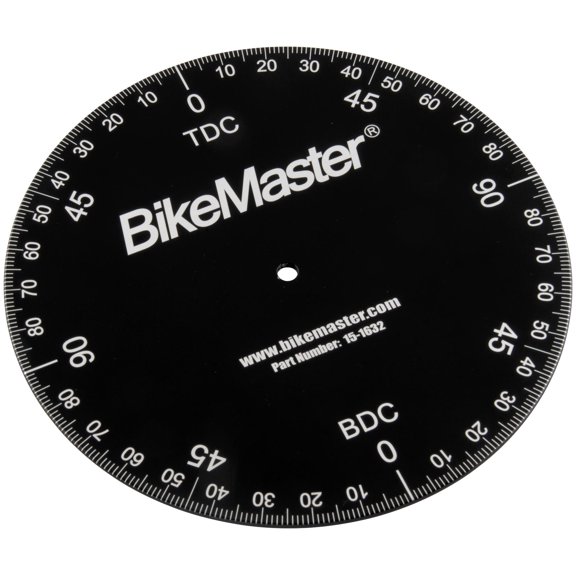BikeMaster 37-002 Aluminum Timing Degree Wheel