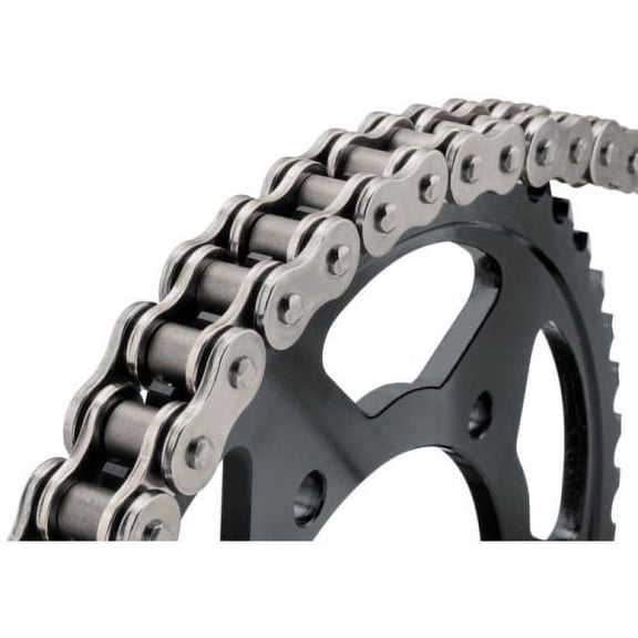 BikeMaster 428H Heavy Duty Precision Roller Chain Natural 124 Links (428H X 124)