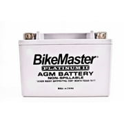BikeMaster AGM Platinum II Battery 120 CCA 134L X 80W X 161H (HB12AL-A-FA)