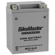 BikeMaster AGM Platinum II Battery MS12-14L-A2