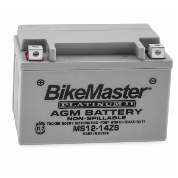 BikeMaster AGM Platinum II Battery MS12-14ZS For BMW R1200GS Adventure 2009-2018