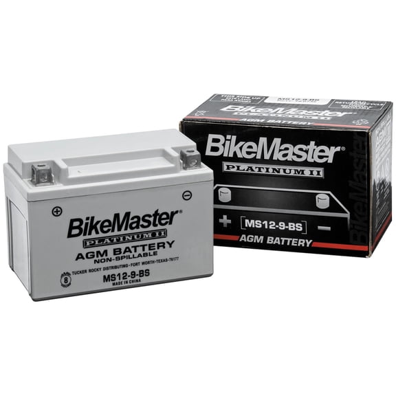 BikeMaster AGM Platinum II Battery MS12-4L-BS MS12-4L-BS