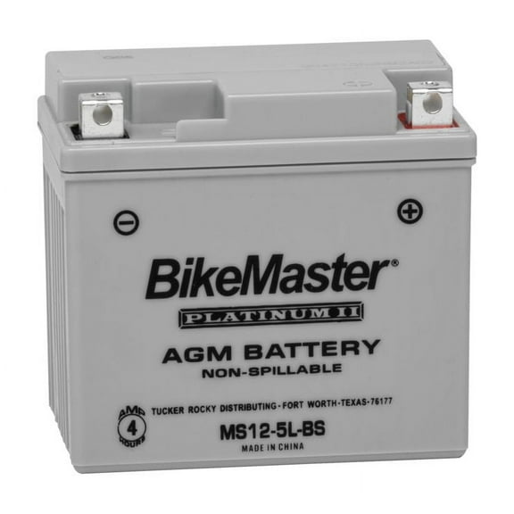 BikeMaster AGM Platinum II Battery MS12-5L-BS for KTM 450 MXC Racing 2000-2002