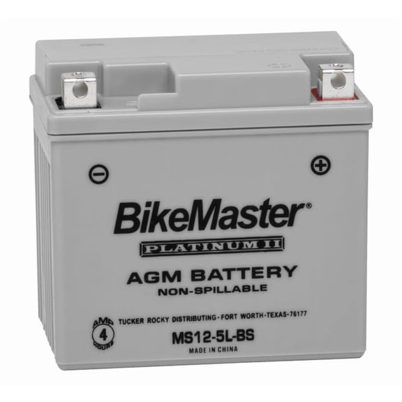 BikeMaster AGM Platinum II Battery MS12-5L-BS for KTM 500 EXC 2012-2014