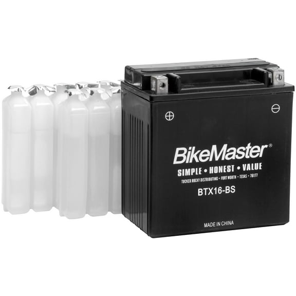 BikeMaster BTX20HL-BS High Performance Maintenance Free Battery