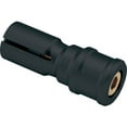 thumbnail image 1 of BikeMaster Bar End Adapter for Clamp-On Motorcycle Mirrors 1" Black, 1 of 2
