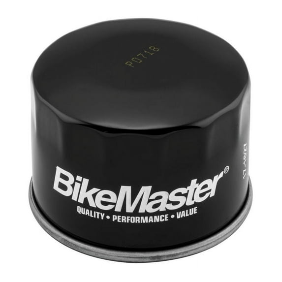 BikeMaster Black Oil Filter for Yamaha YFM700 Kodiak 4x4 2016-2018