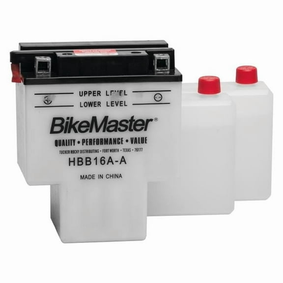 BikeMaster Conventional Batteries Compatible for Street HBB16A-A