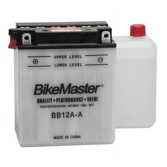 BikeMaster Conventional Battery BB12A-A for Honda SL350K Motosport 1969-1970