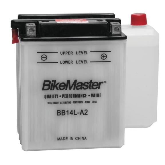 BikeMaster Conventional Battery BB14L-A2 for Yamaha FZ700 Genesis 1987
