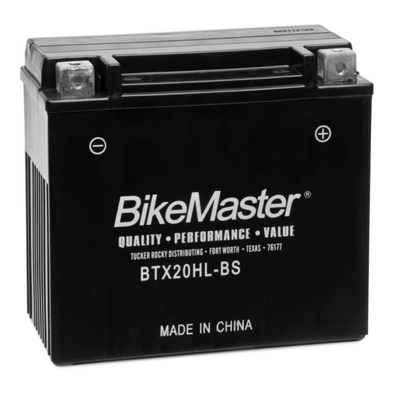 BikeMaster High-Performance Maintenance Free Battery BTX14AHL-BS for Ducati 650 Indiana 1986-1987