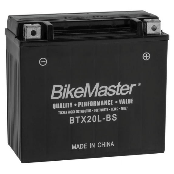 BikeMaster High Performance Maintenance Free Battery BTX20L-BS for Kawasaki KZ1100 Spectre 1982-1983