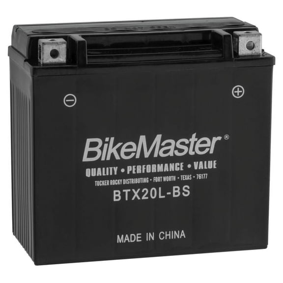 BikeMaster High Performance Maintenance Free Battery BTX20L-BS for Triumph Rocket III 2003-2017