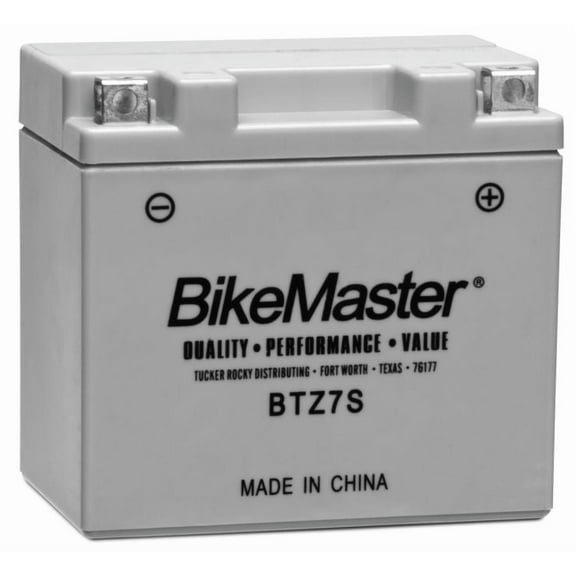 BikeMaster High-Performance Maintenance Free Battery BTZ7S for KTM 450 SX ATV 2008-2012