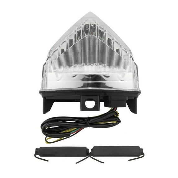 BikeMaster Integrated Taillight Clear Lens TZH-312-INT