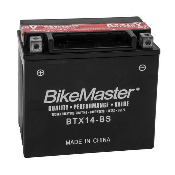 BikeMaster Maintenance Free Battery BTX14-BS for BMW R1200R 2005-2018