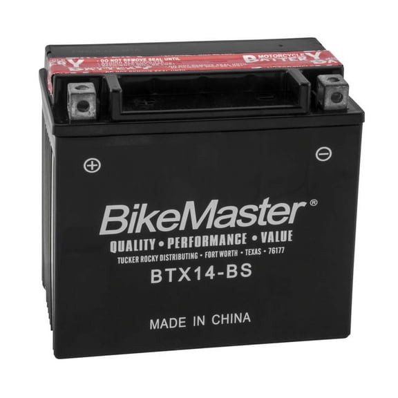 BikeMaster Maintenance Free Battery BTX14-BS for KYMCO Xciting 500 RI 2009-2017