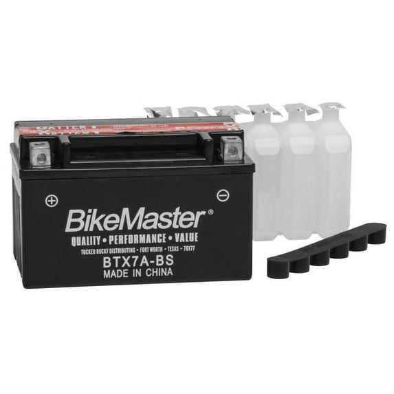 BikeMaster Maintenance Free Battery BTX7A-BS for Suzuki LT-R450 QuadRacer 2006-2011
