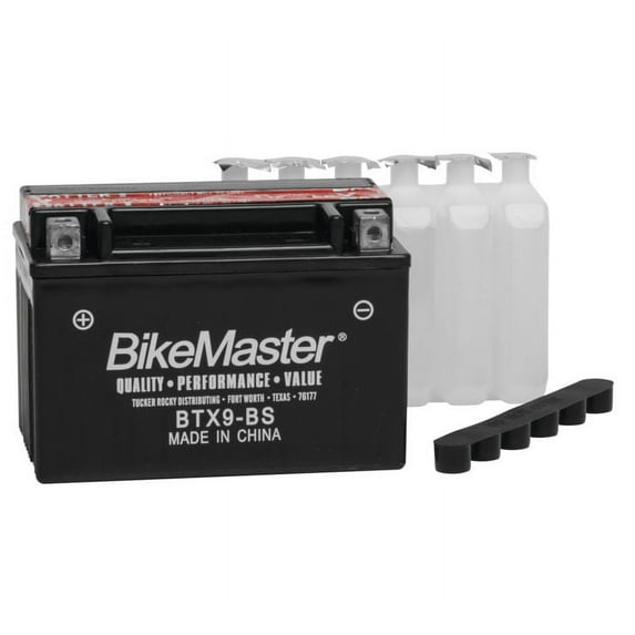 BikeMaster Maintenance Free Battery BTX9-BS for Yamaha XJ600S Seca II 1992-1998