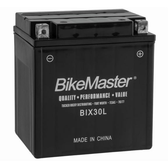 BikeMaster Maintenance Free VRLA Battery BIX30L-BS for Harley-Davidson FLHTK 2010-2017